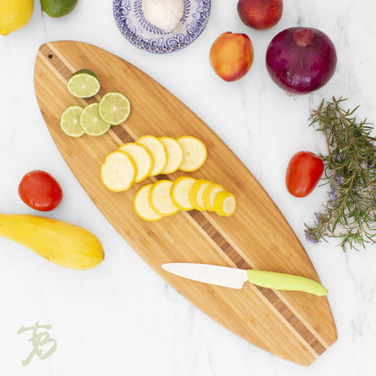 Totally Bamboo Surfboard Cutting Board