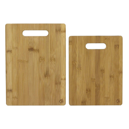 3-Piece Bamboo Cutting Board Set, 13 x 9-1/2, 11 x 8-1/2 and 8 x 6