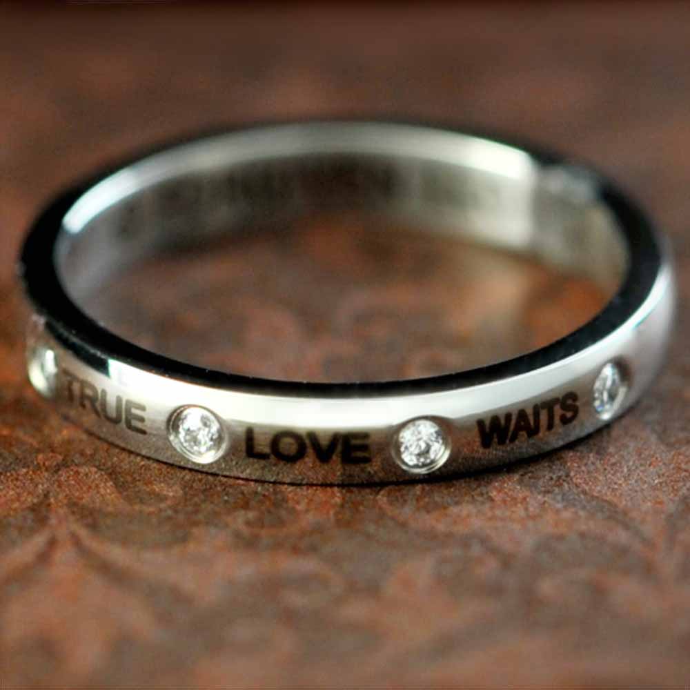 True Love Waits Stackable Ring