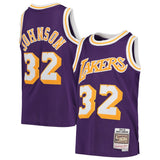 magic johnson lakers uniform