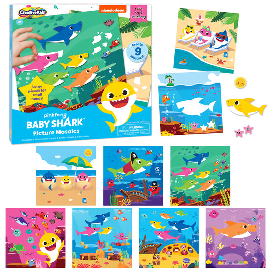 Baby Shark Decorate Your Own Water Bottle, Craft Kits