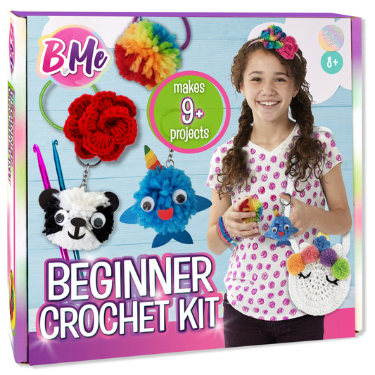 B Me Headband Making Kit for Girls - DIY 16 Unique Girls Hair Accessories  with 60+ Craft Supplies - Arts & Crafts Gifts for Girls Ages 5-12