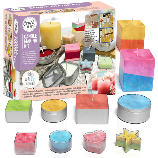 Craft It Up! Resin Kit by Creative Kids - Complete Starter Jewelry Making Resin Kit for Beginners - All Inclusive Epoxy Resin