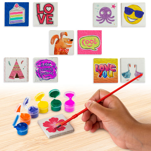 magnetic tile art kit