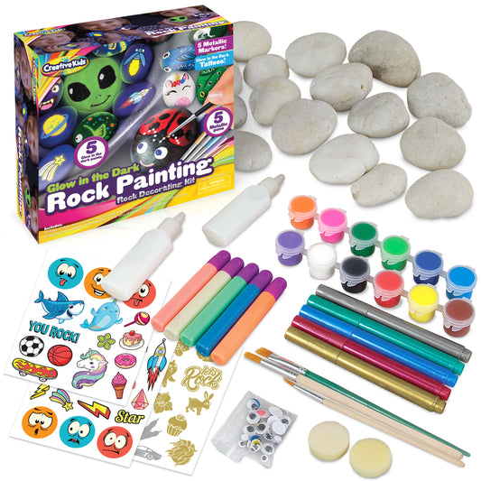 Ultimate Rock Painting Craft Kit for Kids