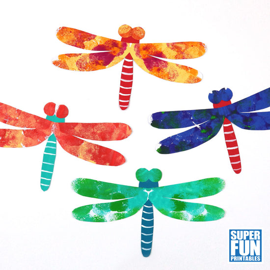 Folded Geometric Shapes - For Colour and Decoration! Butterflies,  Dragonflies and Lotus Flowers - how we montessori