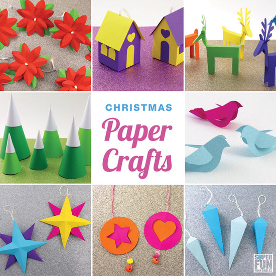 Mini paper angel ornaments – Super Fun Printables