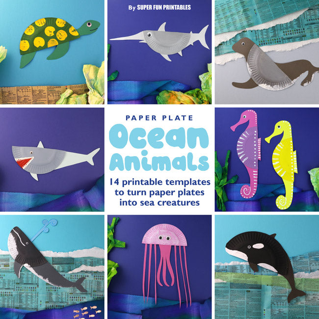 ocean animals pictures printable