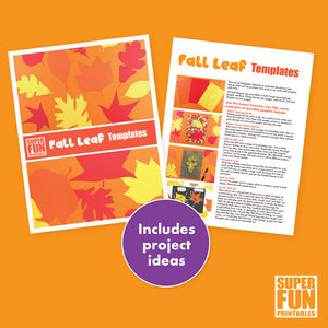 leaf templates for autumn or fall super fun printables