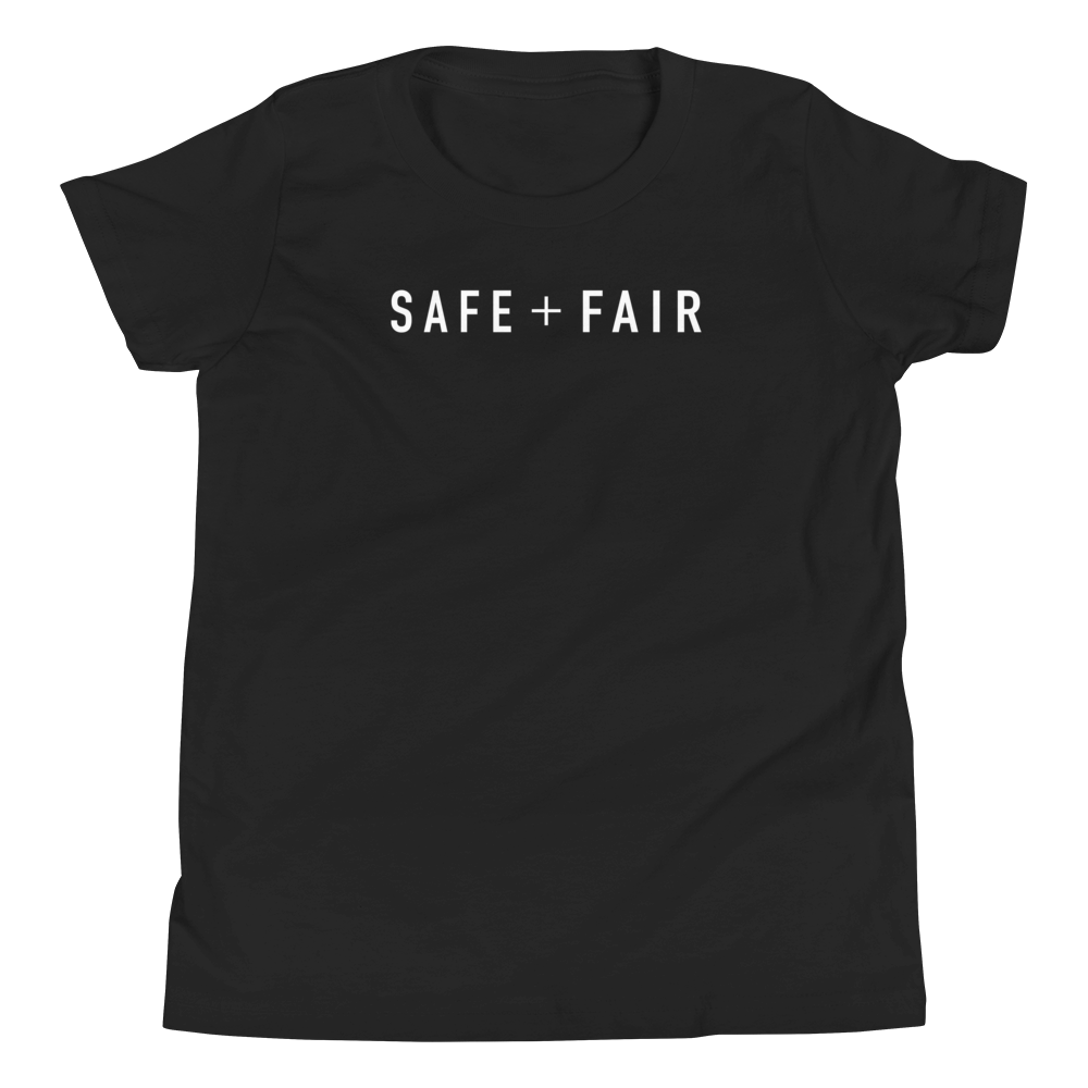 Youth Short Sleeve T-Shirt - Safe  Fair product image