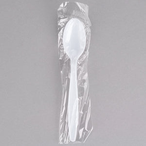 Plastic Tea Spoons  White  1000pcs, #Wrapped, #2208230