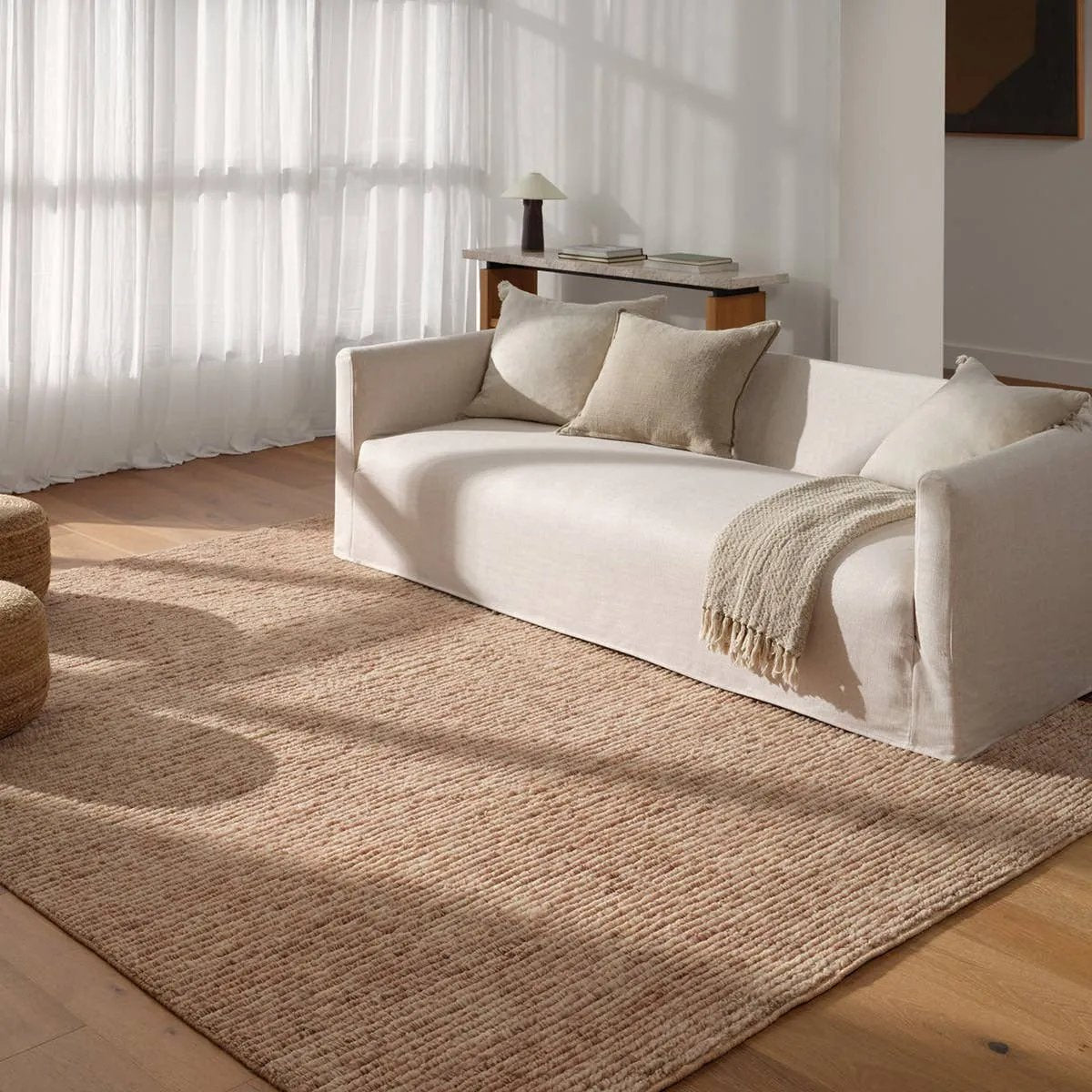 Hand-Knotted Rug Inspired by Alpine Beauty