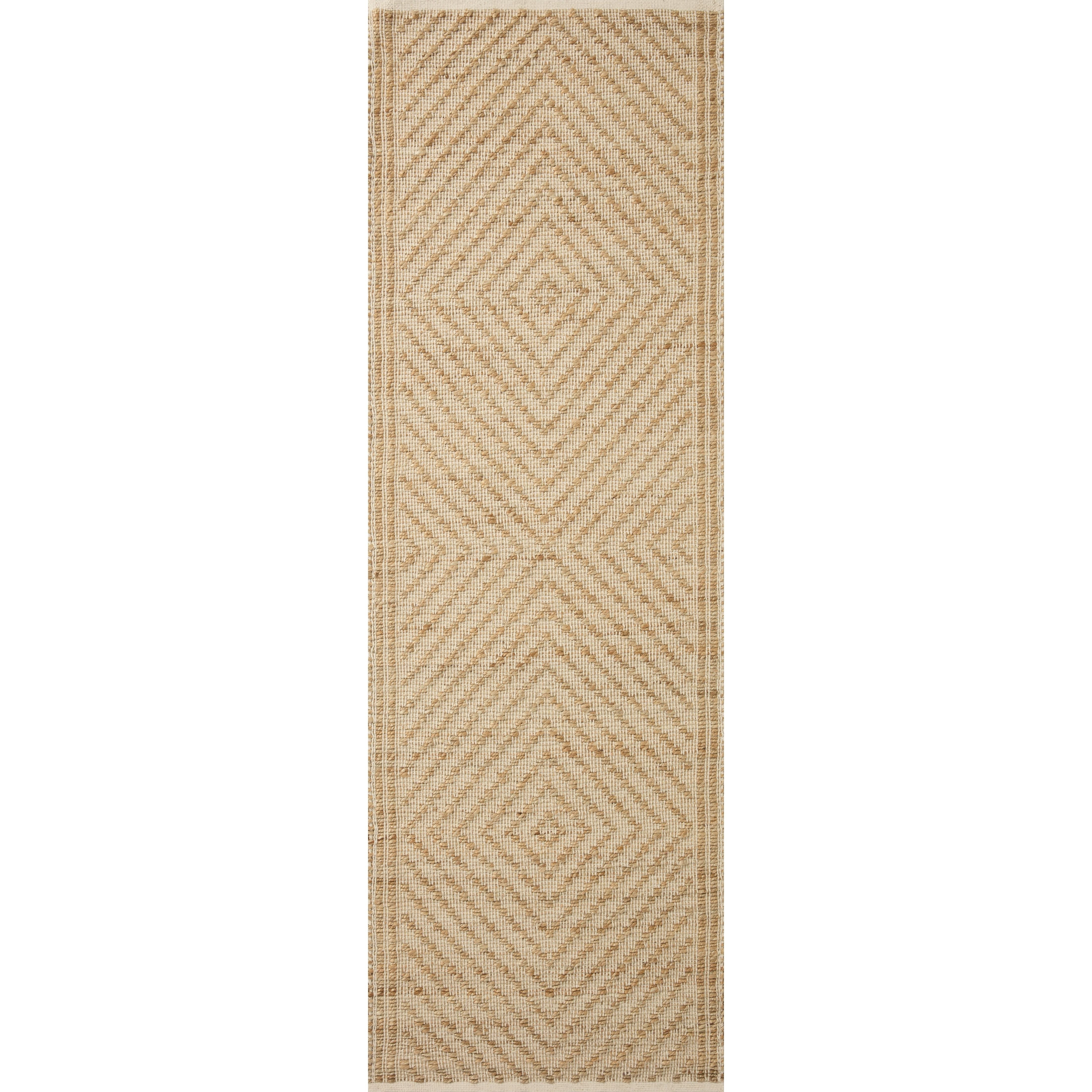 Angela Rose x Loloi Colton Natural/Ivory Runner, Ready to Ship!