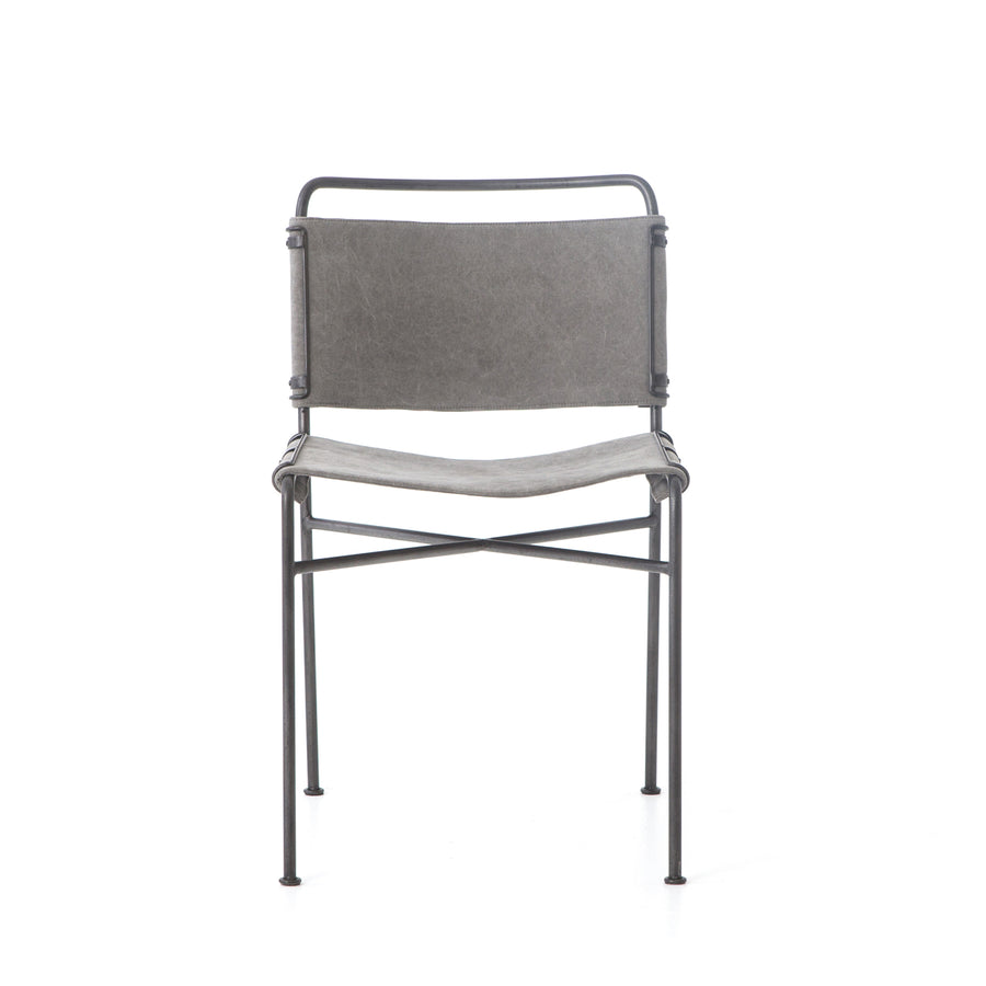 Wharton Dining Chair - Stonewash Grey - Amethyst Home