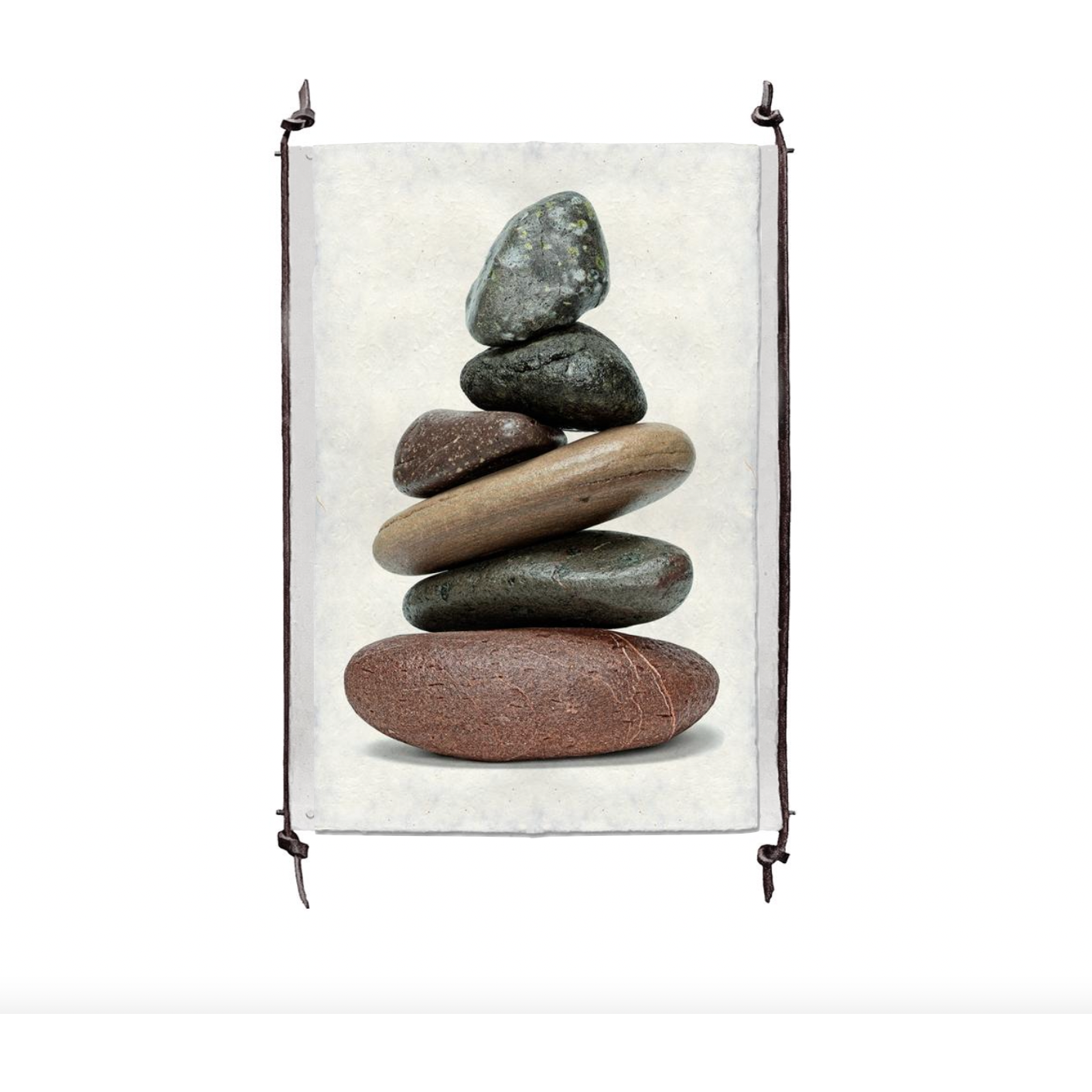 This Balanced #3 is made from raw edge handmade paper from Nepal. Hang in your kitchen, living room, or bedroom to bring the space some organic, raw character!  Fine art prints  Pencil signature