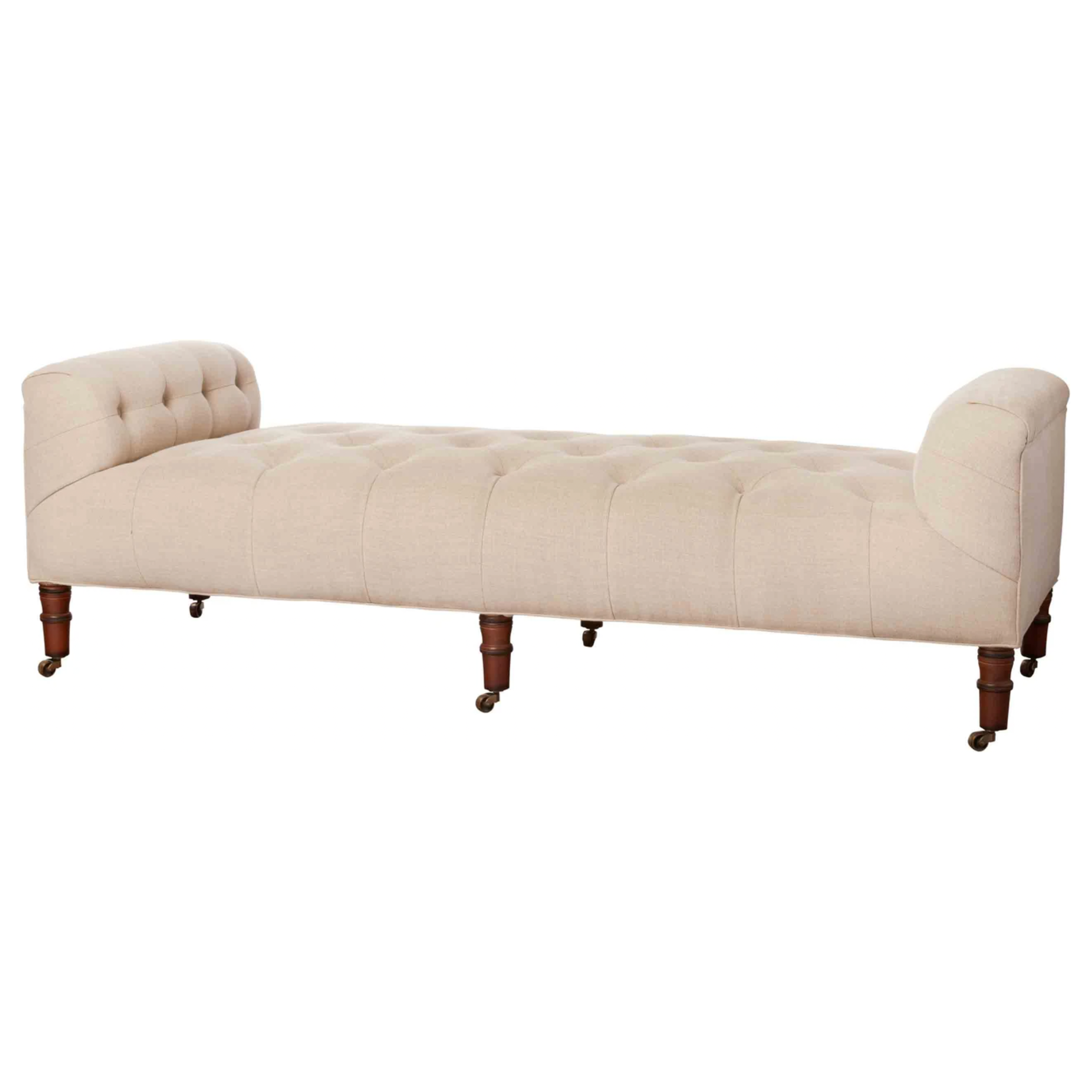 JD Field Bench No Back - Upholstered