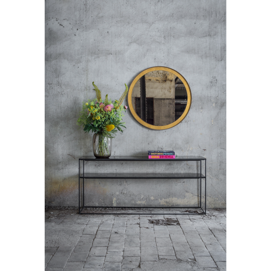 Charcoal Console Sofa Table | shipping 8/20/2023