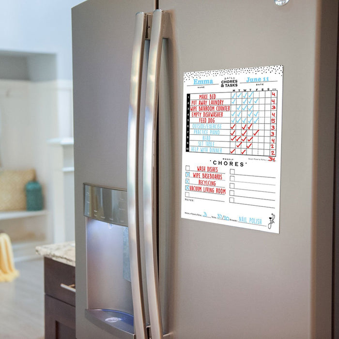 Magnetic Menu Board 11 X 16 Dry Erase Calendar Set With 4 Markers, Fridge  Calendar Board With Weekly Meal Planner; Grocery List Kitchen Planner Mess