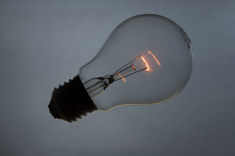 a big bulb with an almost dim-light