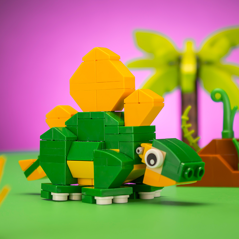 lego jurassic world stegosaurus
