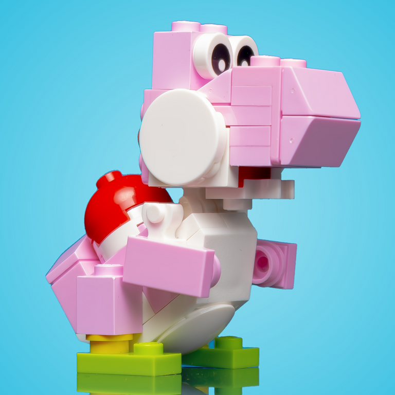 pink lego