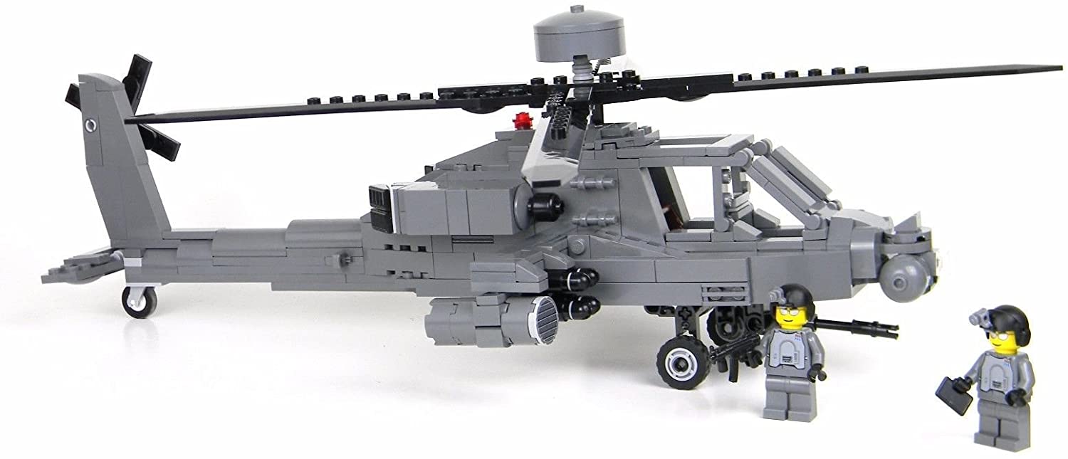 lego military helicopter