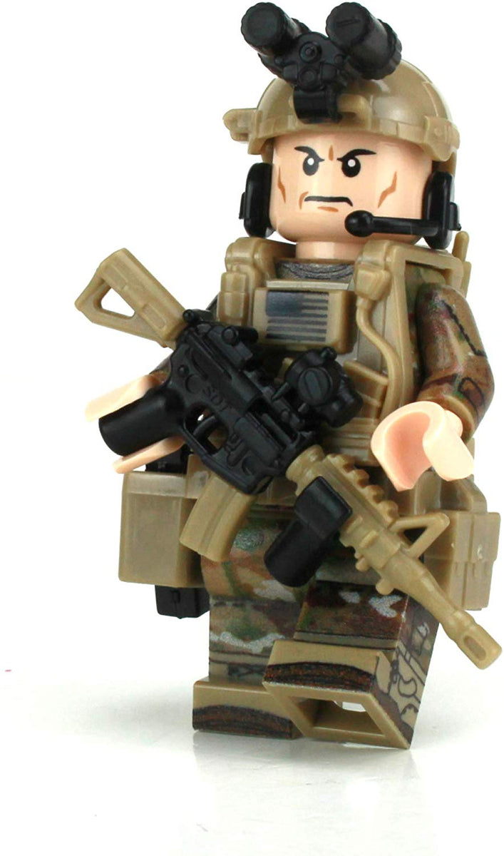 LEGO Army Ranger OCP SF Soldier - Custom Military Minifigure – The