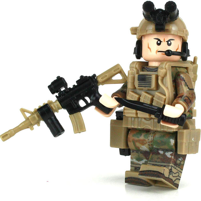 LEGO Army Ranger OCP SF Soldier - Custom Military Minifigure – The ...