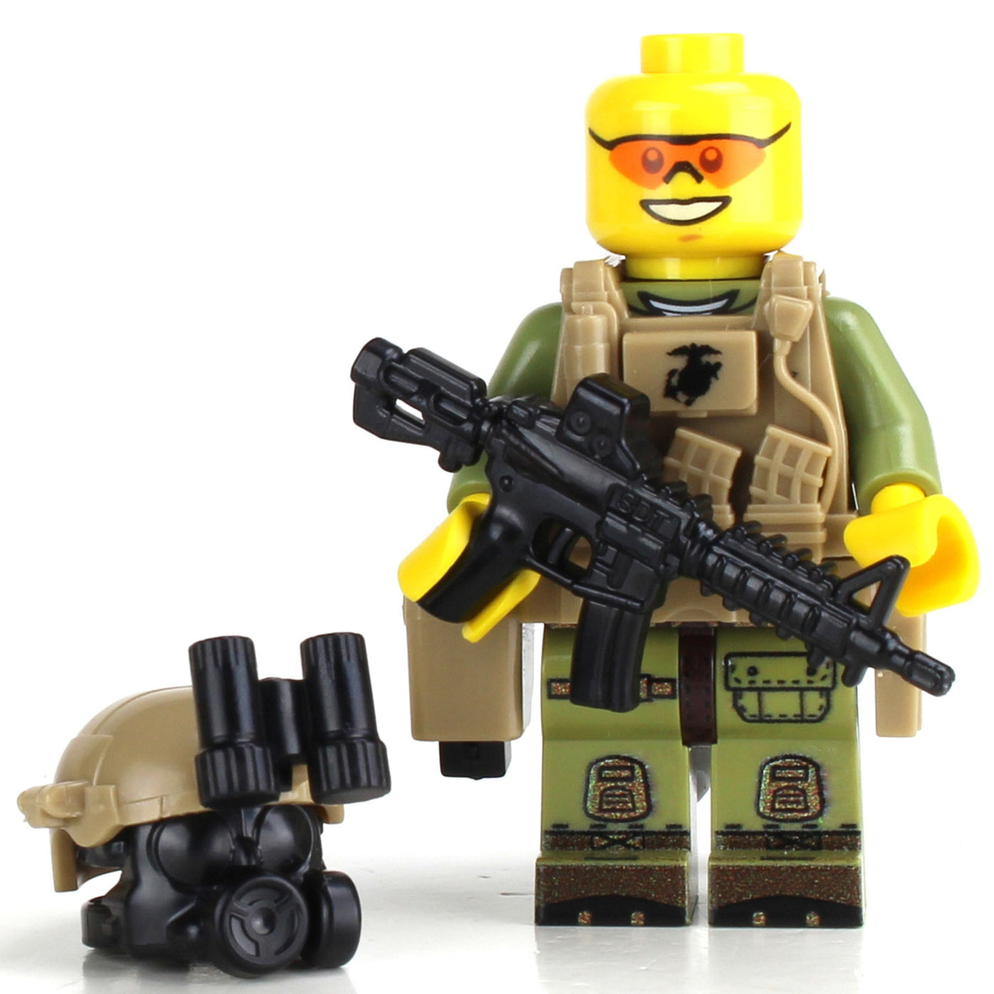 dukke Foran dig afsnit Marine Expeditionary Unit (MEU) - Custom LEGO Military Minifigure – The  Brick Show Shop