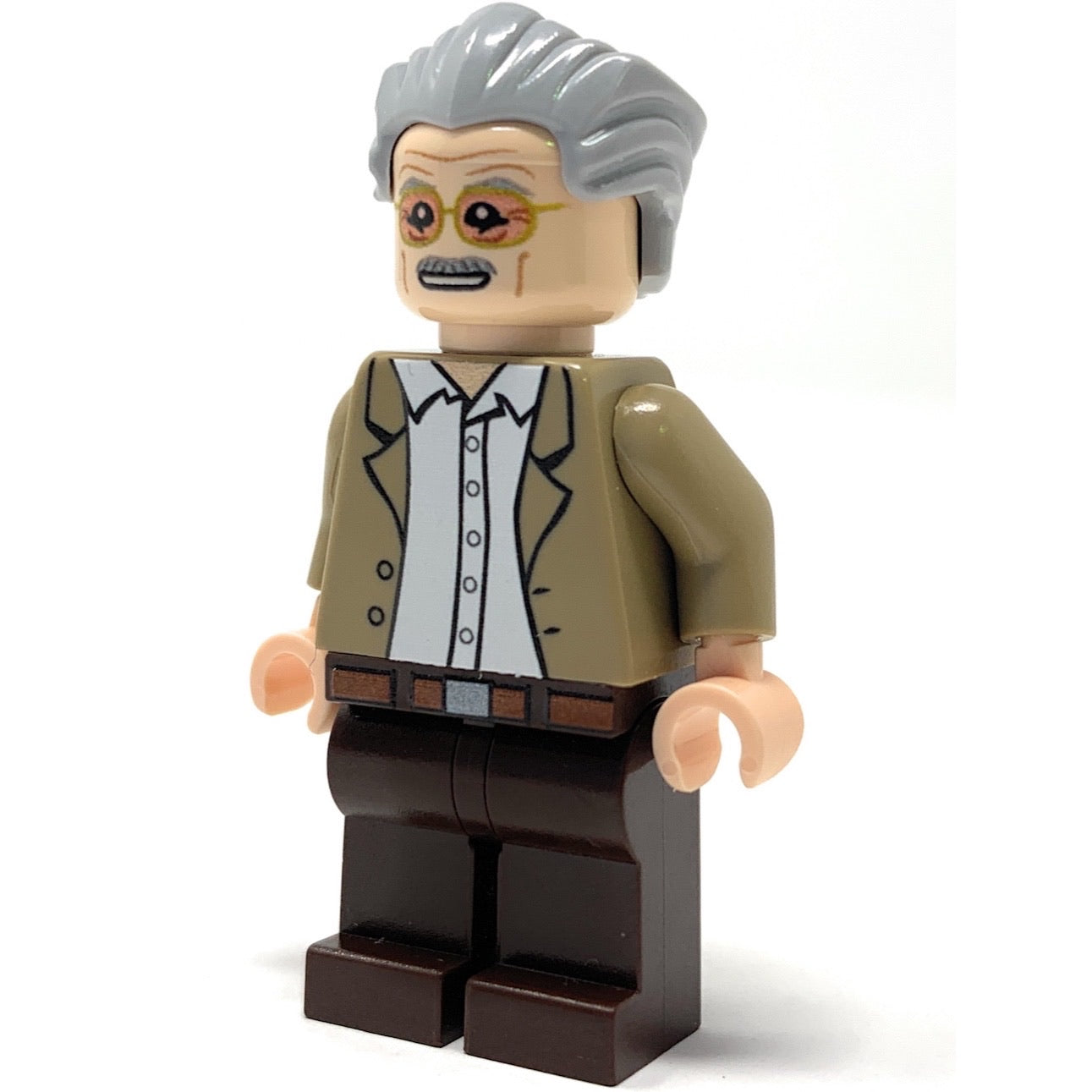 Stan Lee - Custom LEGO Marvel Minifigure – The Brick Show Shop