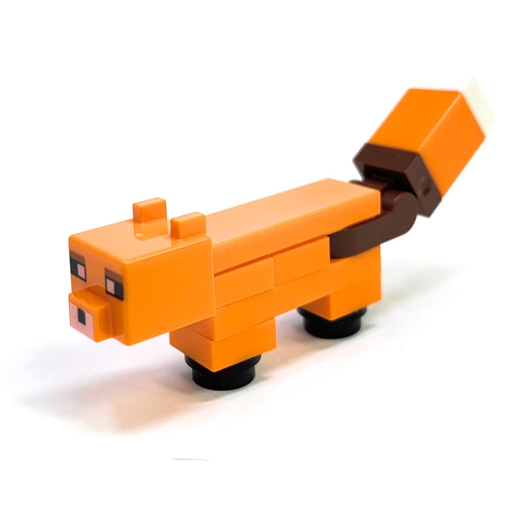 Fox Lego Minecraft Minifigure The Brick Show Shop