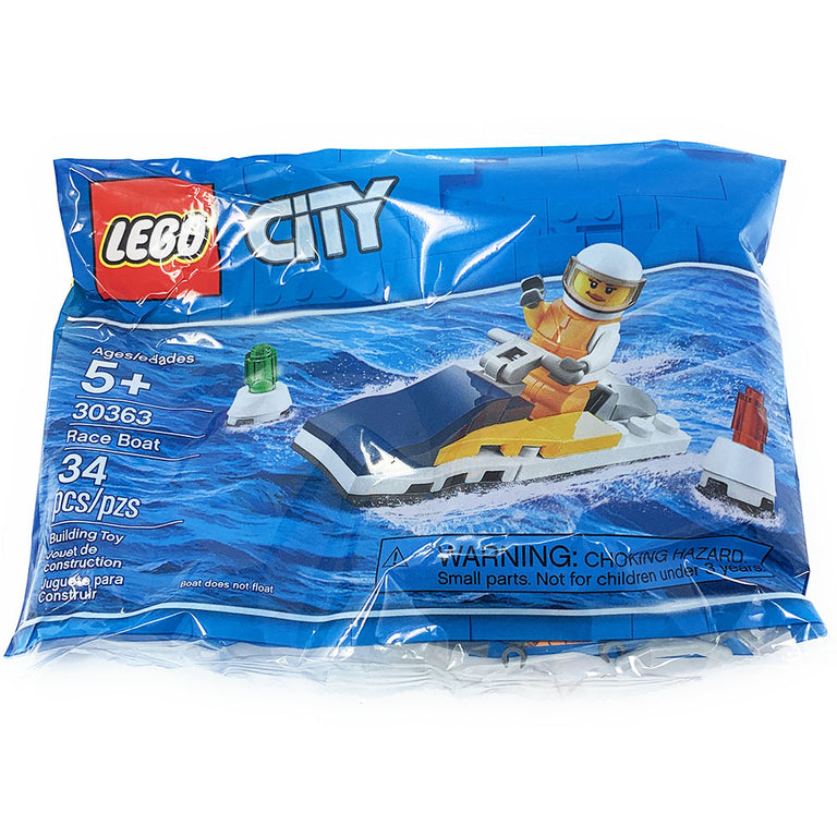 lego city race boat