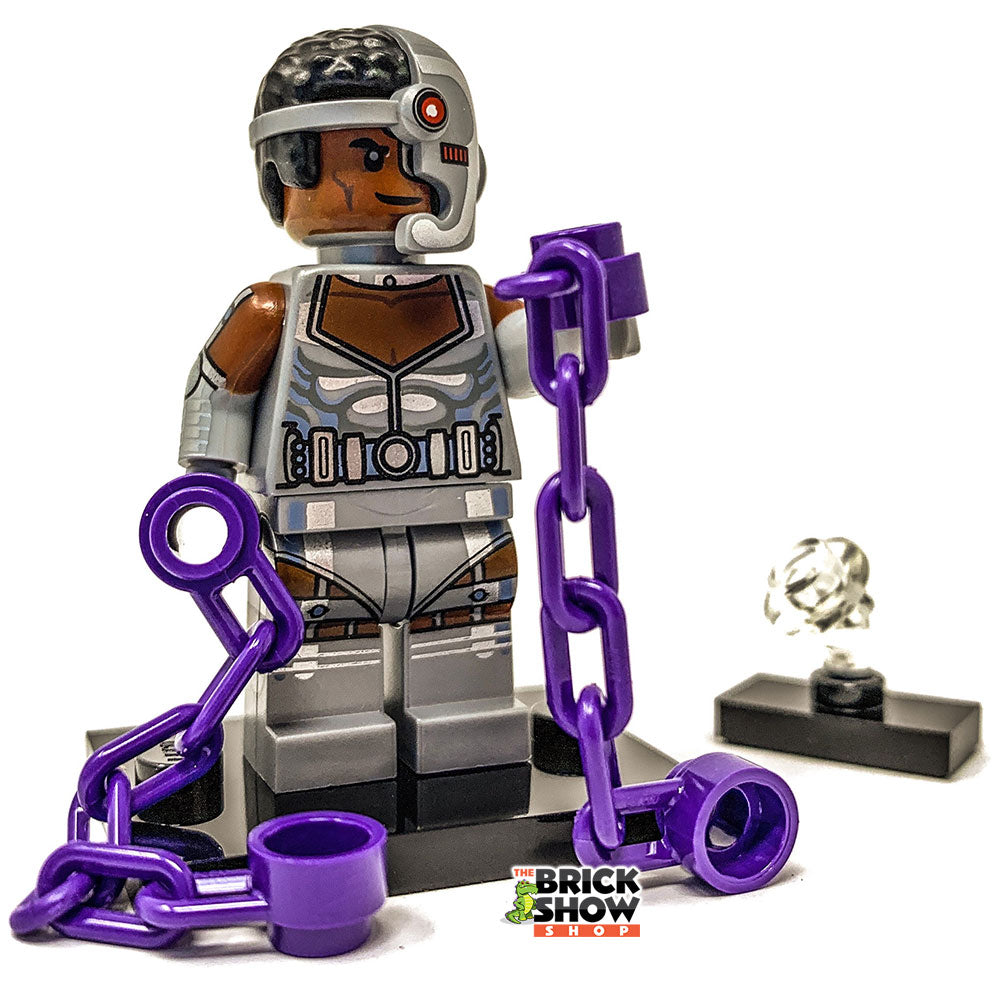 Cyborg Lego Dc Comics Collectible Minifigure Series 1 The Brick Show Shop