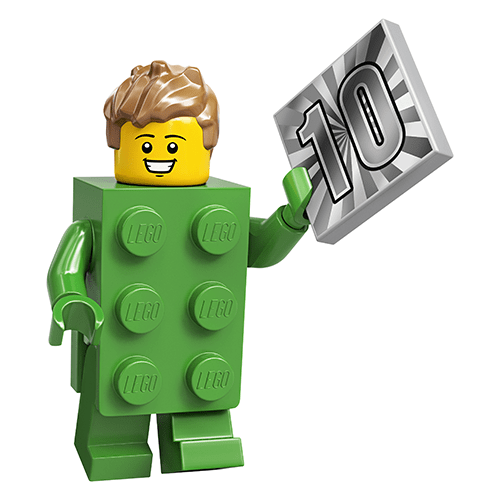 Green Brick Suit Guy (20th Anniversary) - LEGO Series 20 ...