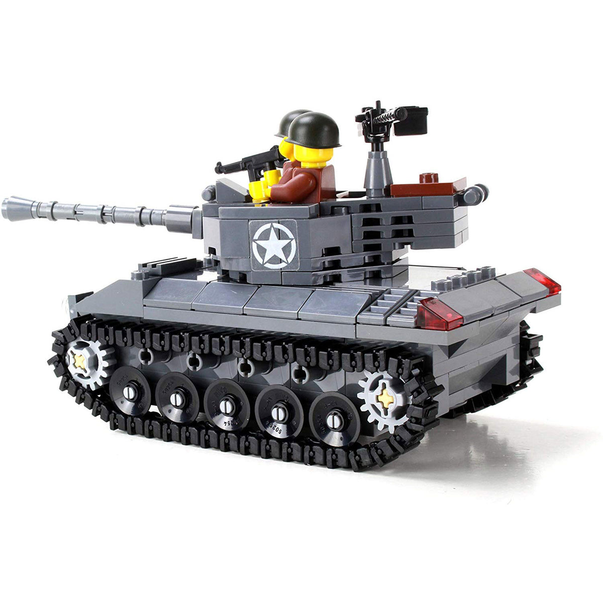 military lego tank