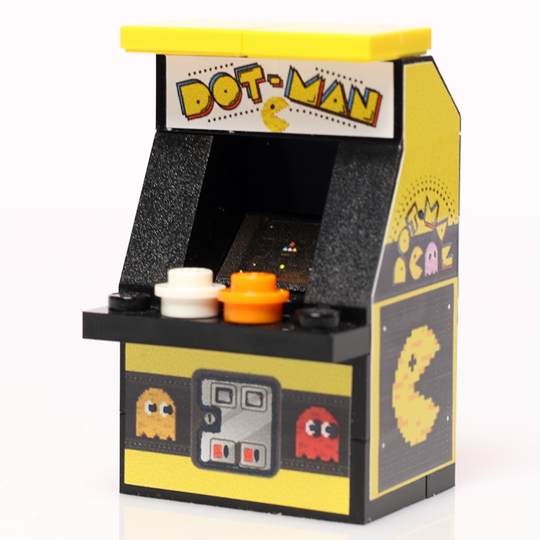 Custom Lego Dot Man Arcade Machine The Brick Show Shop