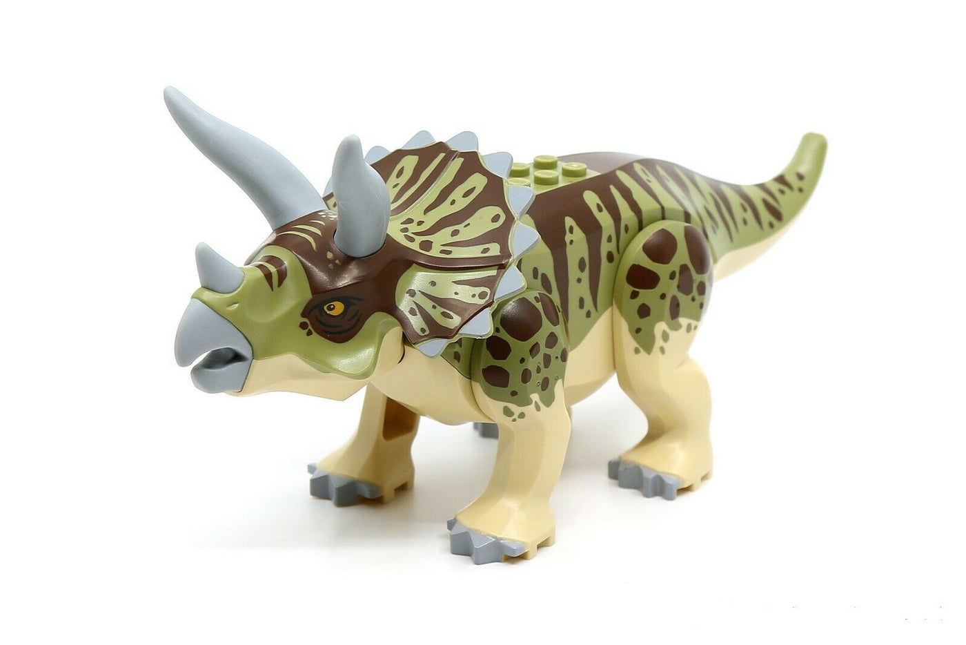 lego jurassic world triceratops