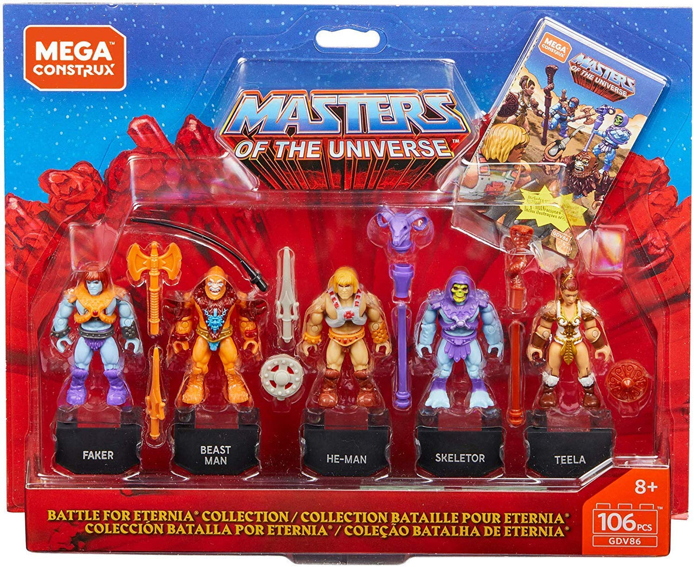 Battle For Eternia Mega Construx Masters Of The Universe 5 Pack The Brick Show Shop