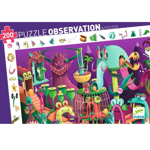 Djeco Hedgehog School 35Pc Observation Jigsaw Puzzle - The Toy Box