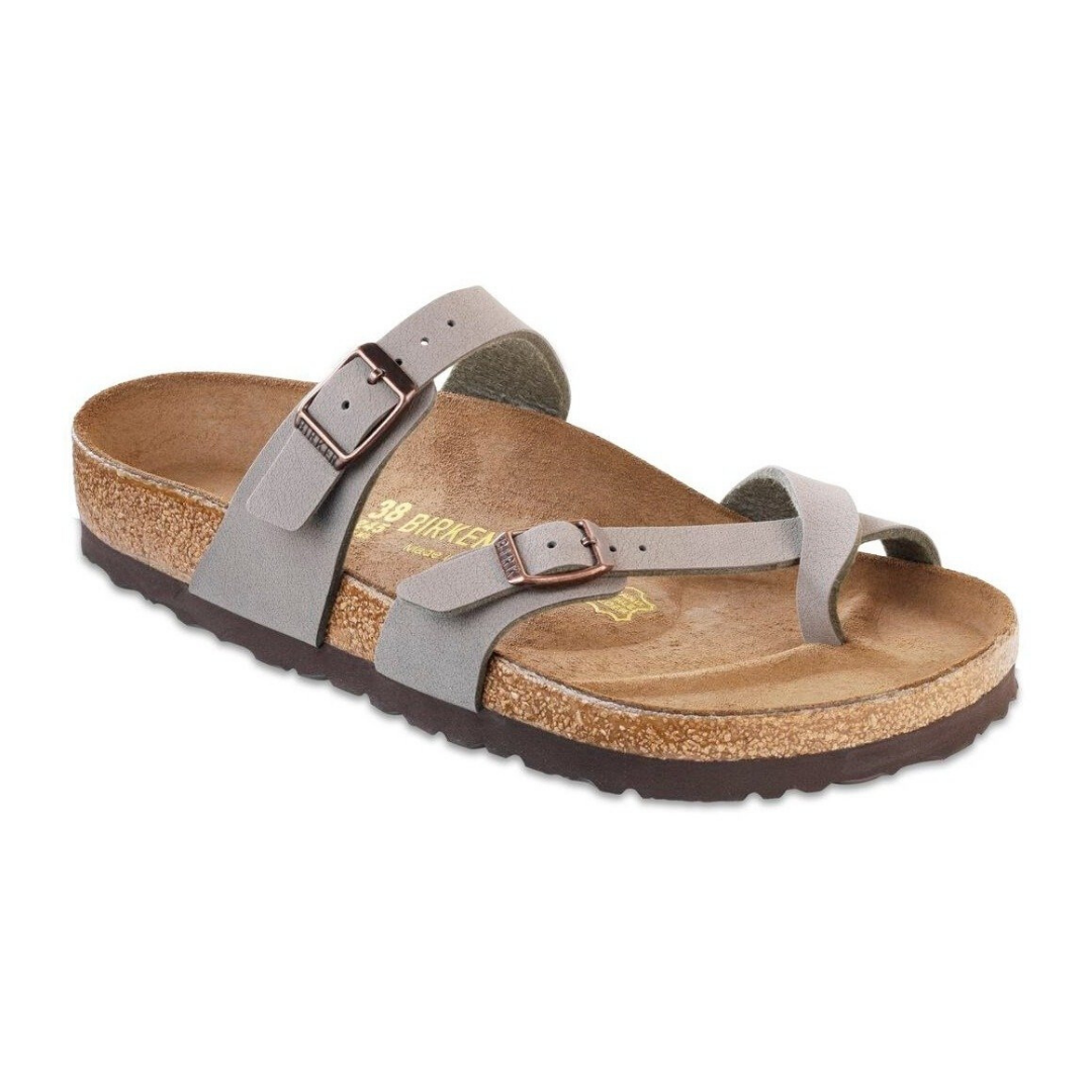 birkenstock mayari sandal stone