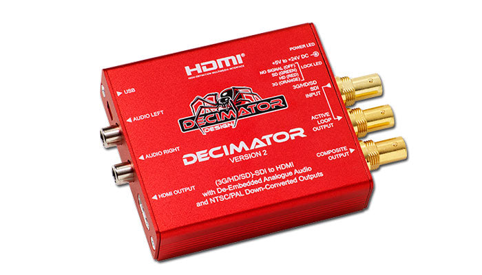 DECIMATOR DMON-4S 4 x SD/HD/3G-SDI to HDMI Converter DD-4S B&H