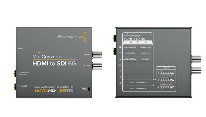 Blackmagic Mini Converter - SDI to HDMI 6G