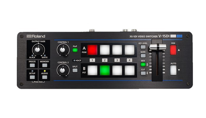 Roland Debuts XS-62S Six Channel Video Switcher and Audio Mixer