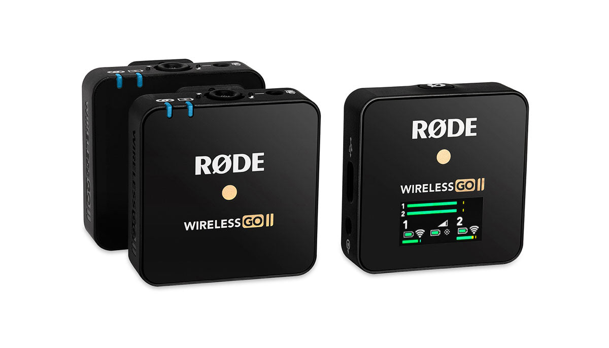 Rode Wireless GO II Single Channel Wireless Microphone System Handheld  Bundle