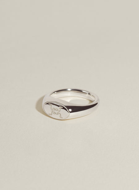 Classic Cigar Band Silver / 4 | J. Hannah