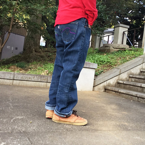 RE CUT SUPPLY×SPRAWLS コラボアイテム Levis501 リメイク