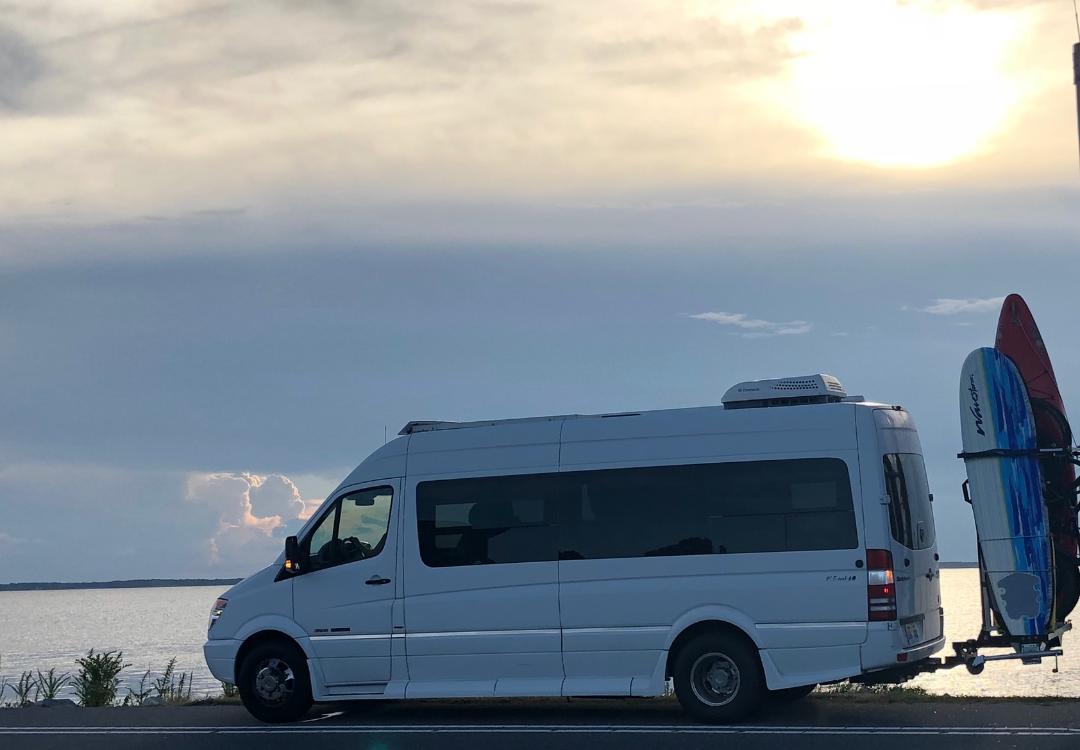 swing away bike rack for sprinter van