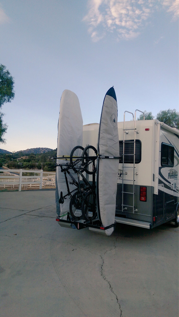 kayak bike rack for rv