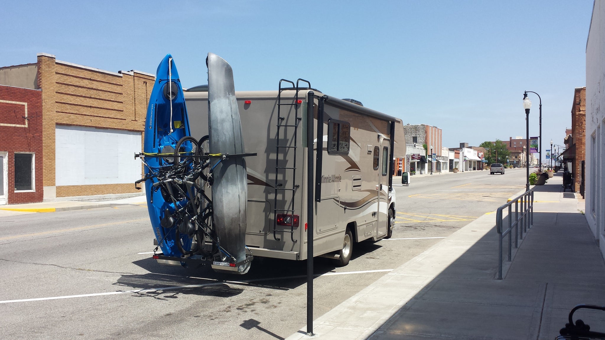 winnebago bike rack