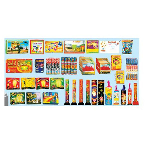 Get Diwali Standard Crackers Gift Box Price List Pics